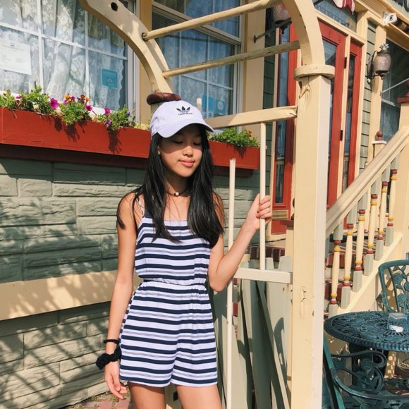 H&M Pants - H&M Sleeveless Striped Romper